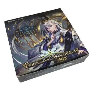 Shadowverse Evolve Paragons Colosseum Booster Set #6 Cards Rare 16 Foil Pks NEW